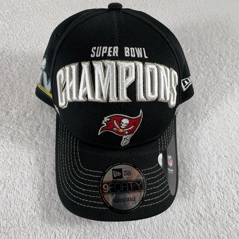Tampa Bay Buccaneers Super Bowl LIV PATCH RAISED EMBROIDERY NEW ERA 9forty Hat